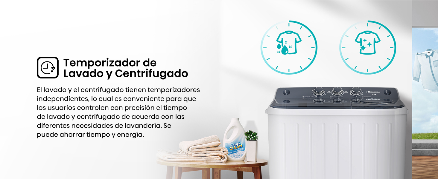 Temporizador de lavado