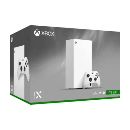 Consola de Videojuegos XBOX Microsoft Series X 1TB Digital Robot White