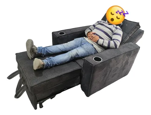 Sillón Cama Individual Premier Espacios Pequeños  Y Confort