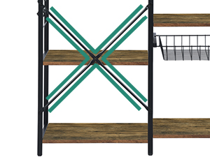 estante de cocina