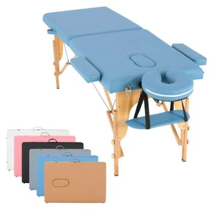Cama De Masaje Plegable Onof MILAN-04 Cuadrada C/ Accesorios Portátil