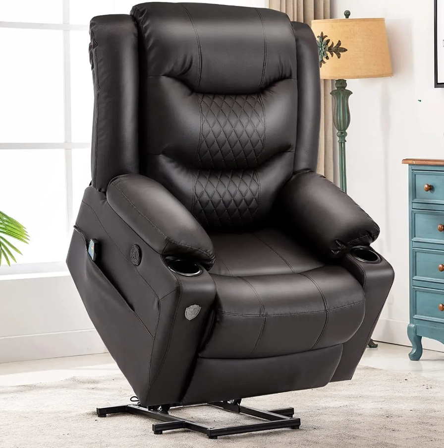 SILLÓN RECLINABLE ELÉCTRICO CON FUNCIÓN DE MASAJE Y CALOR