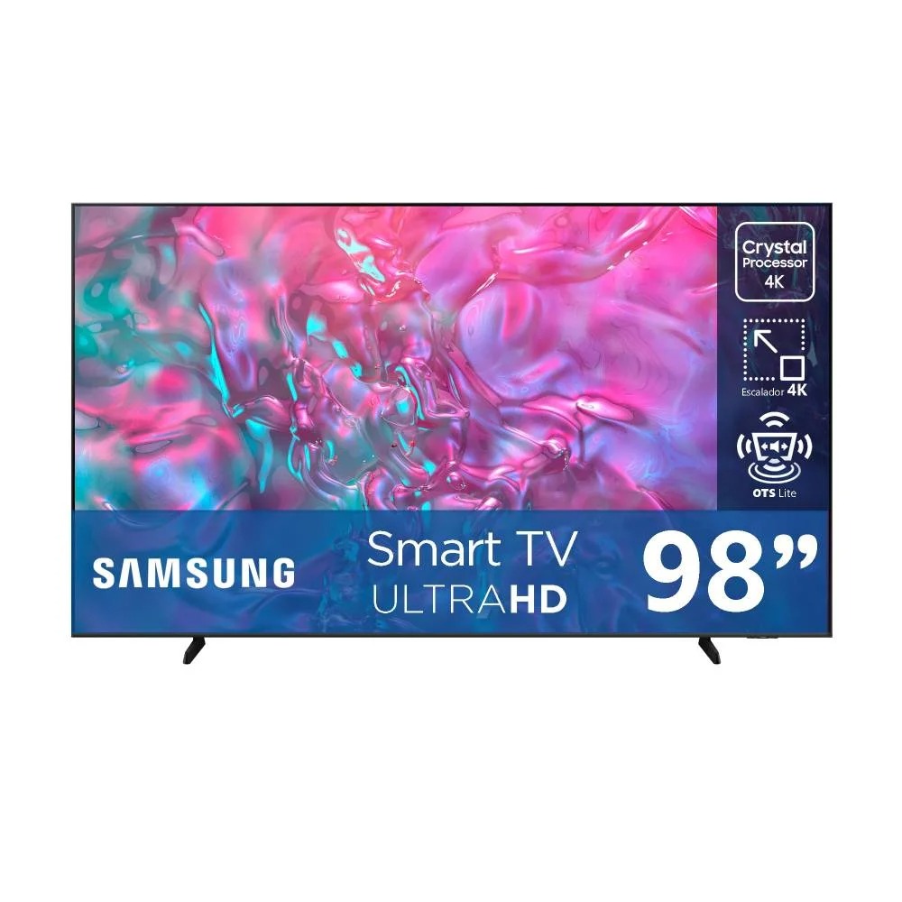 Pantalla Samsung 98" UHD Smart TV Crystal UN98DU9000FXZX