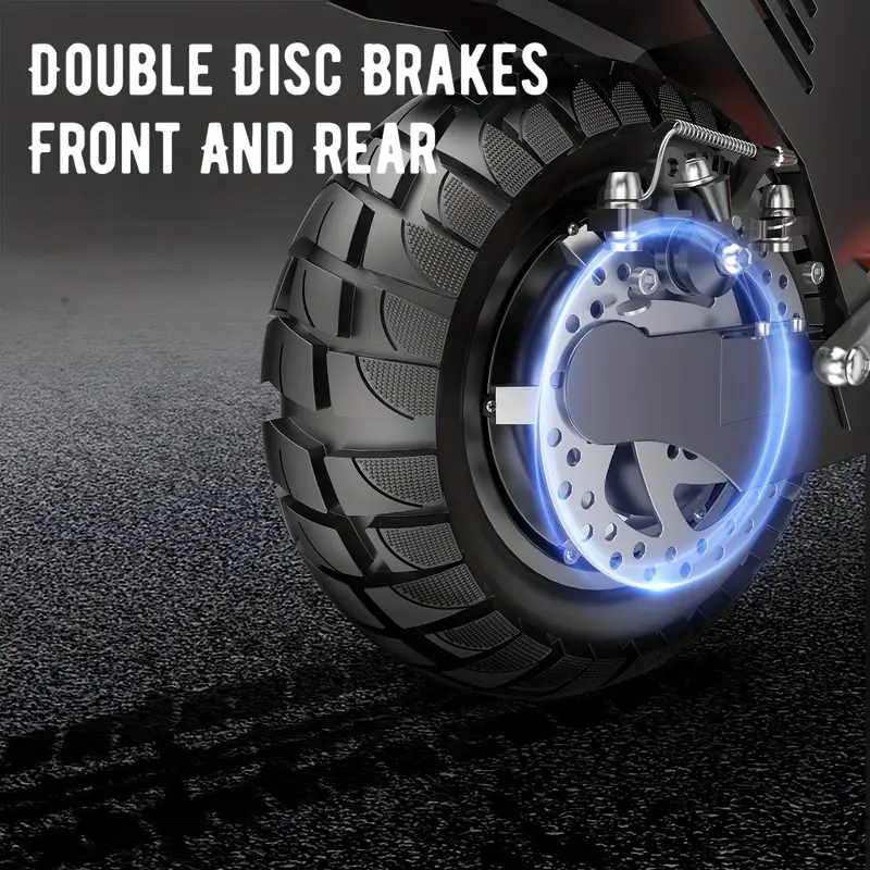 Patinete el&eacute;ctrico todoterreno de 11, 40   de autonom&iacute;a, plegable   adultos, con     detalles 9