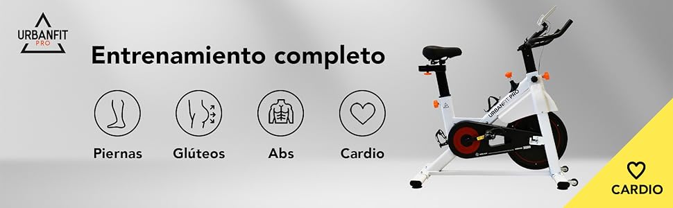 Bicicleta para spinning para un entrenamiento completo