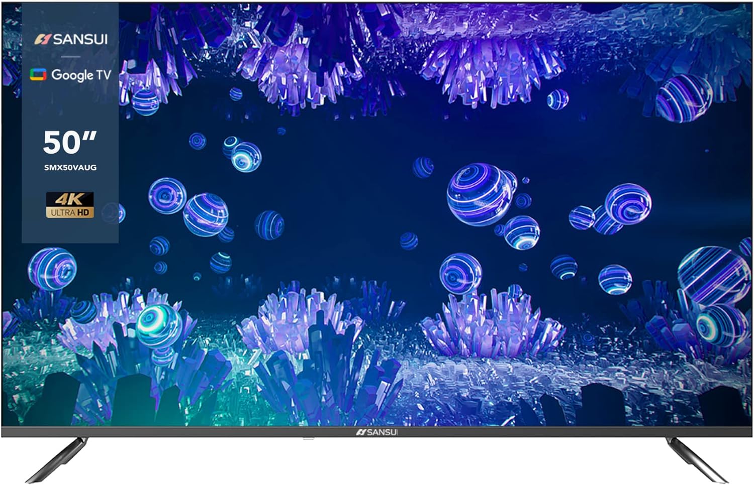 SANSUI Television Google TV, Voice Assistant Smart TV 2023 (43" 4k UHD)