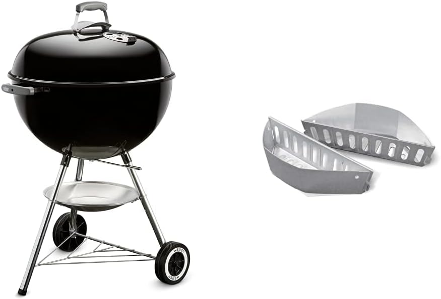 Weber, Asador Original Kettle Premium 22 Negro Adulto Unisex, Negro (Black), Pulgadas Premium