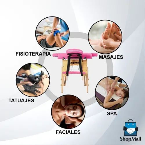 Camilla portátil spa de madera ShopMall Cama 011