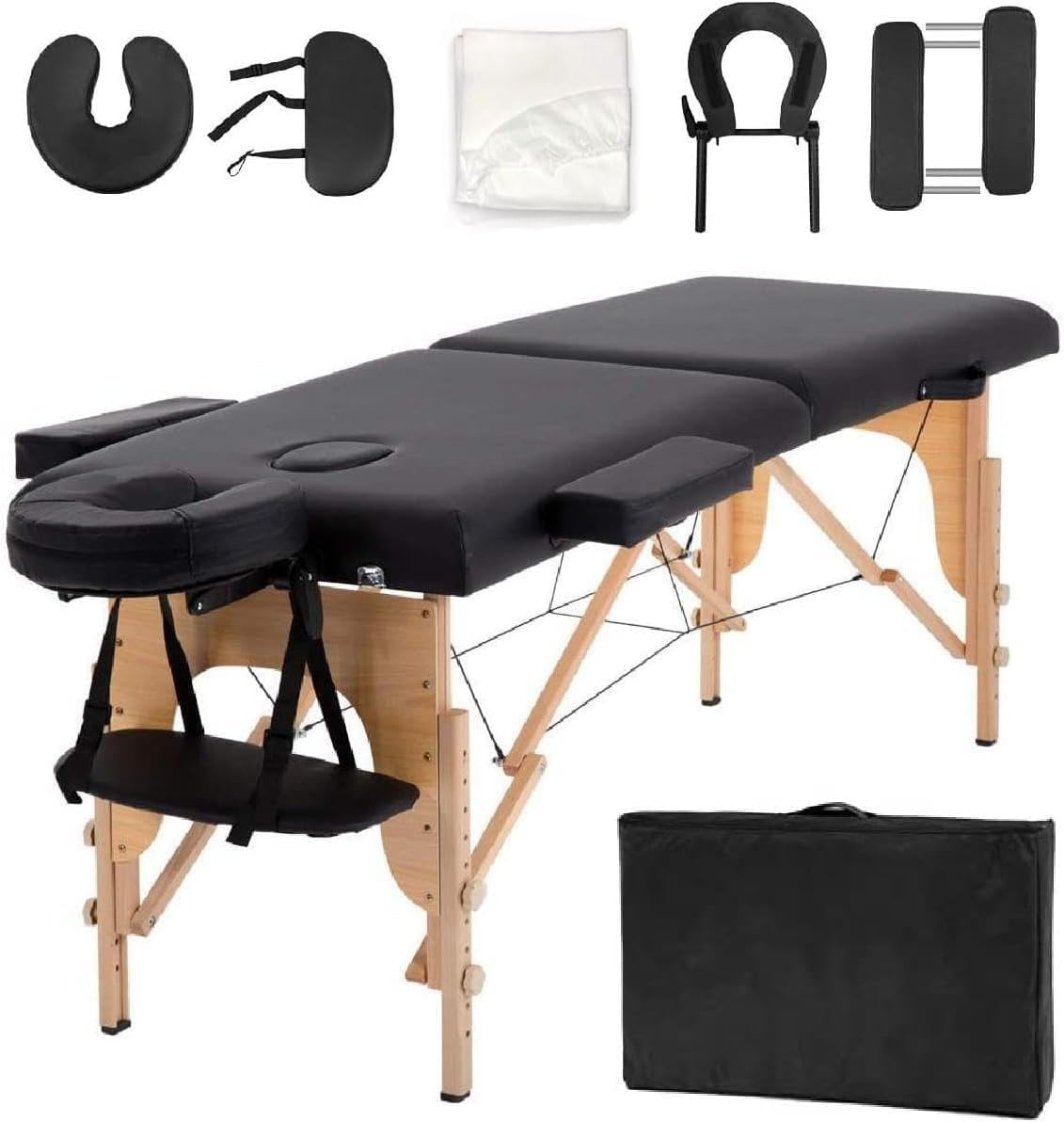 X-PROSS Cama Profesional para Tatuajes Plegable, Cómoda Y Resistente Cama para Masajes Profesional De SPA