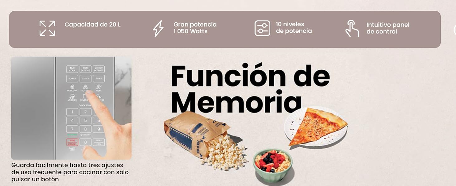 Chefman , horno de microondas, calentamienrto, comida rapida, comida caleinte, microwave