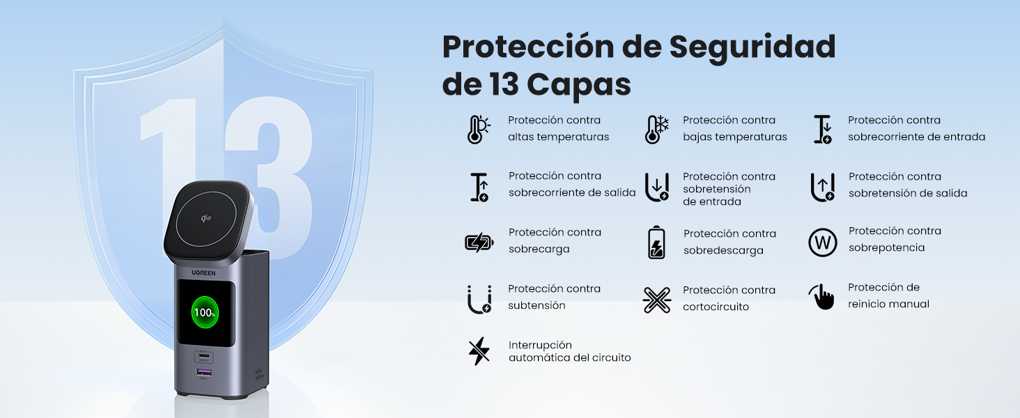 Pantalla Inteligente TFT, Bater&iacute;a Port&aacute;til 
