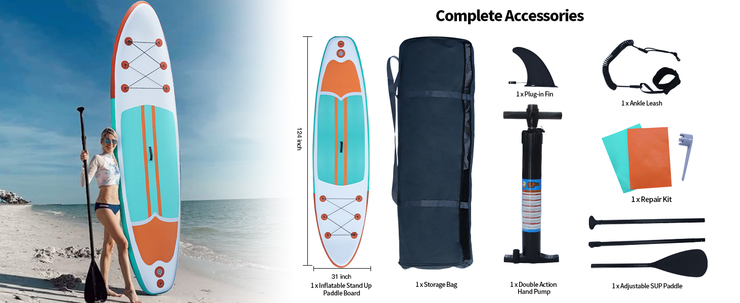 Tabla de remo inflable