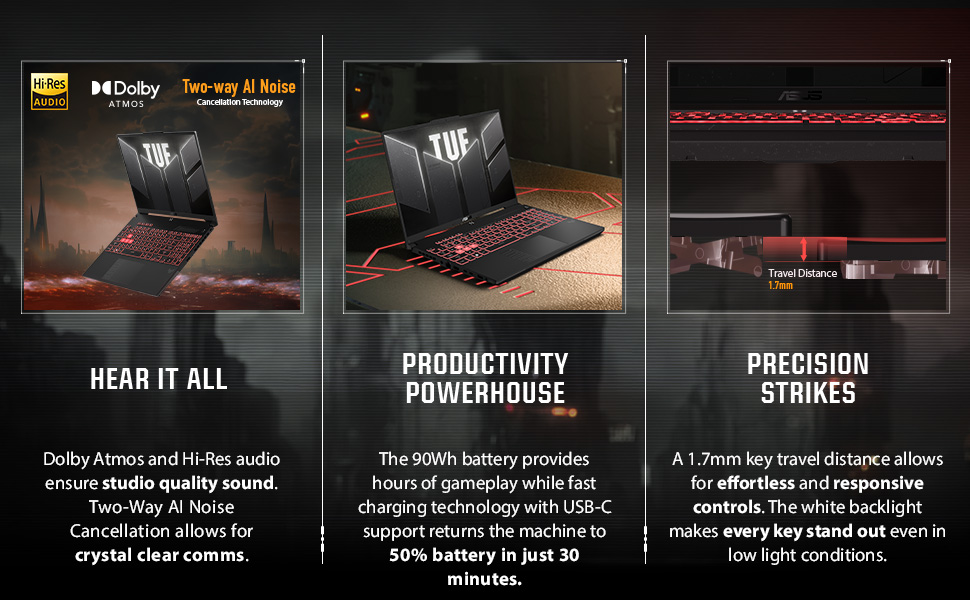ASUS TUF Gaming A16 (2024) Laptop para juegos