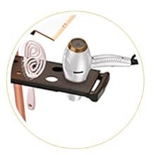 Soporte para herramientas para el cabello