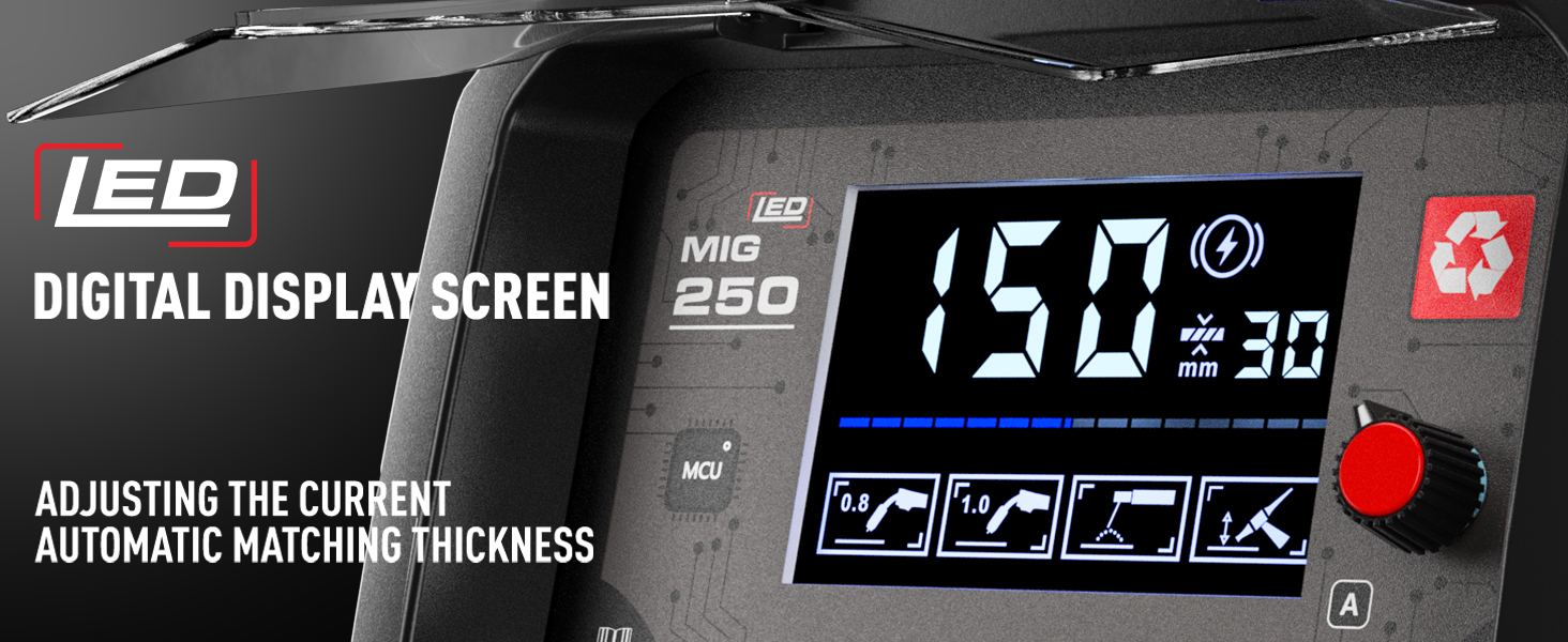 Diseño novedoso de la máquina de soldadura Mig