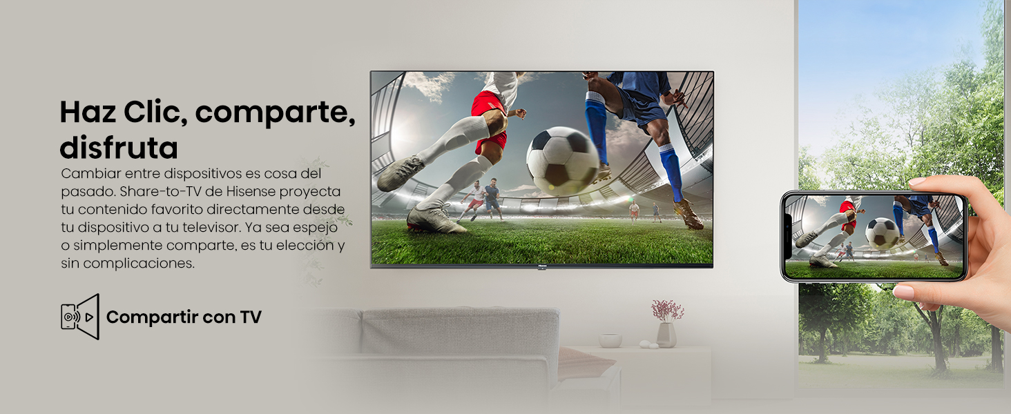 Compartir con TV
