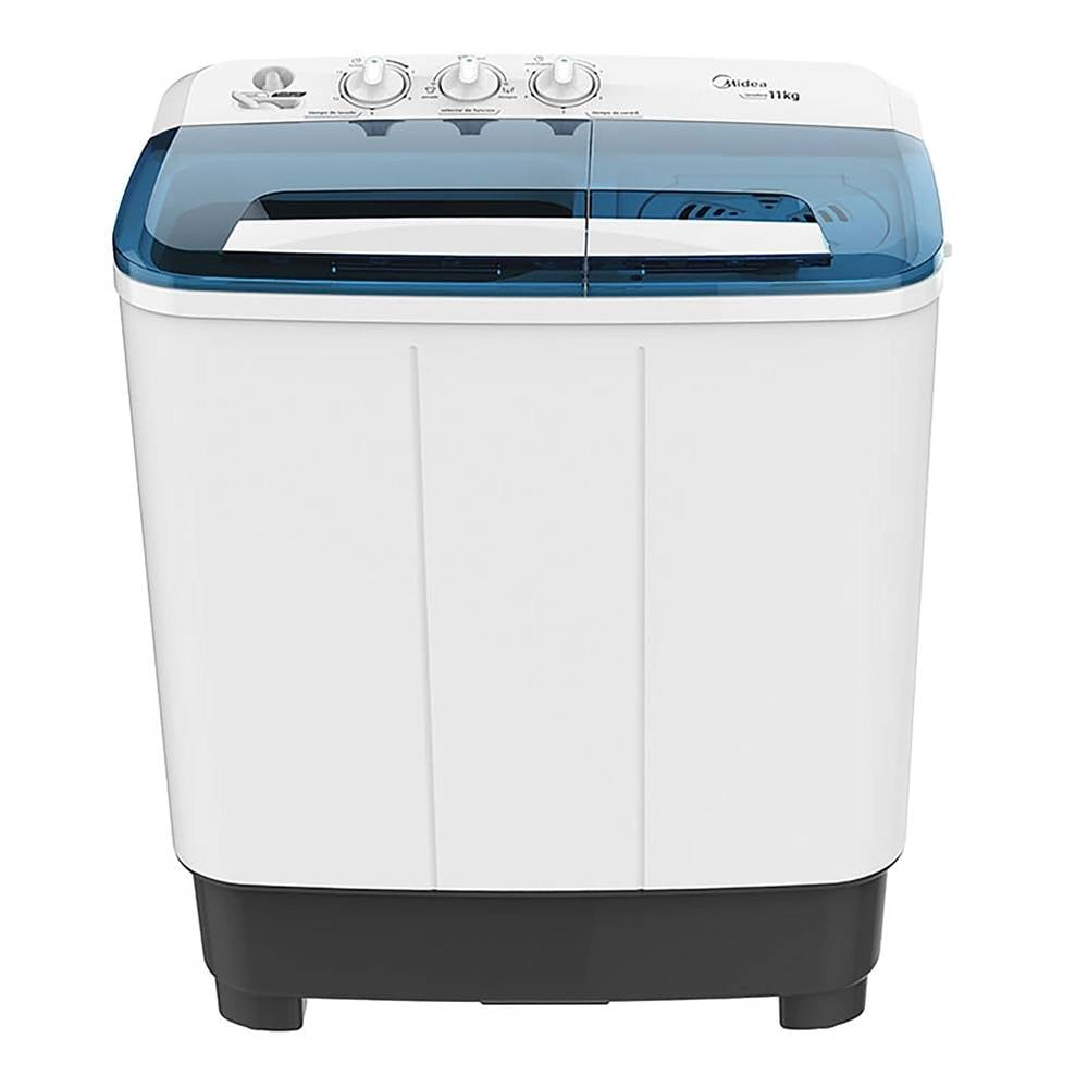 Lavadora Midea Doble Tina 11 Kg Blanca