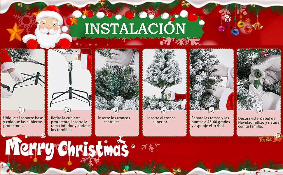 árbol de navidad con luces