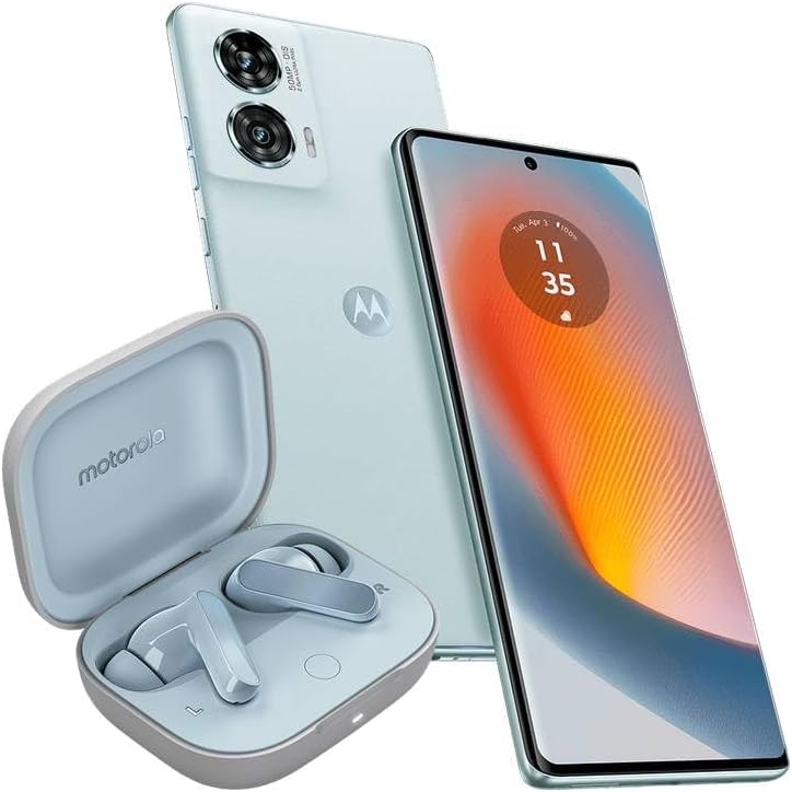 Motorola Edge 50 Fusion Azul (8GB RAM/256GB), 50MP, Celular Desbloqueado + audífonos