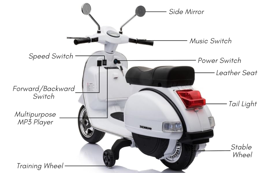 Vespa para niños