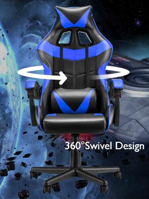 Silla giratoria 360 para videojuegos, silla de oficina 