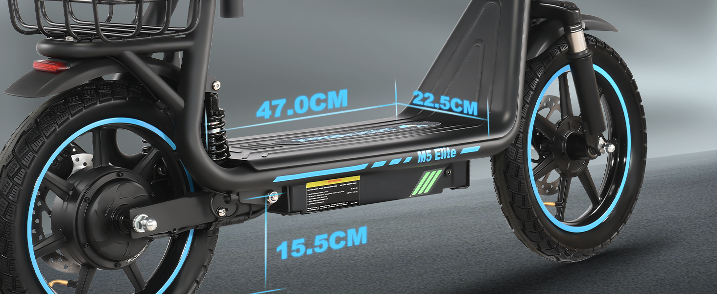 Pedales m&aacute;s anchos