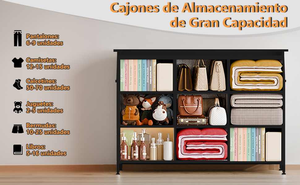 Cajonera para Recamara