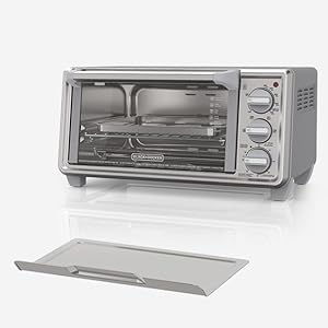 Black+Decker Horno Compacto con 5 Modos de Cocci&oacute;n Vers&aacute;til TO4130-1SDLA
