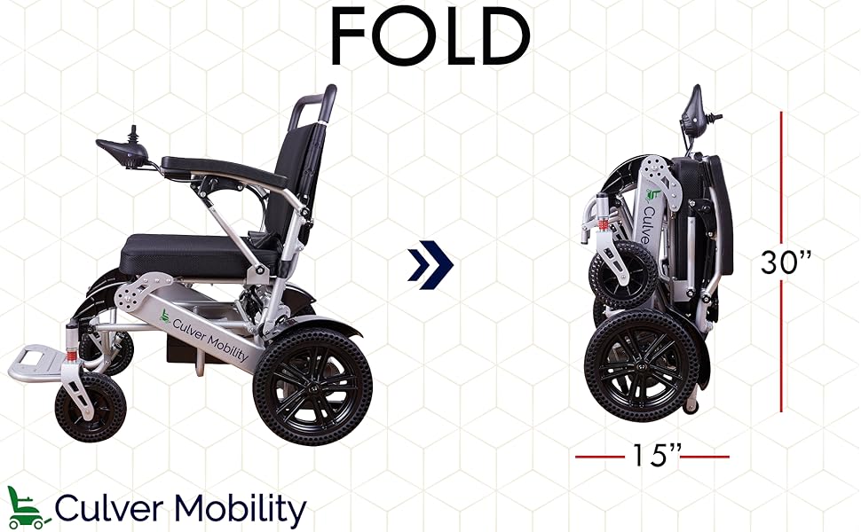 Culver Mobility Tiger - Silla de ruedas el&eacute;ctrica 2