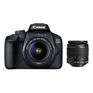 Cámara Kit Canon Eos 4000d Dslr Con Lente 18-55mm