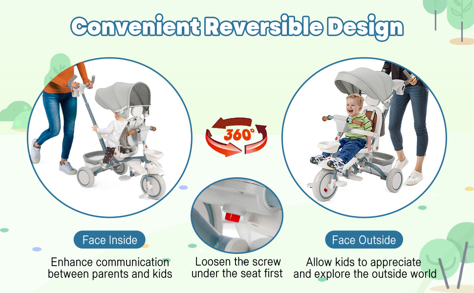triciclo para bebé Push
