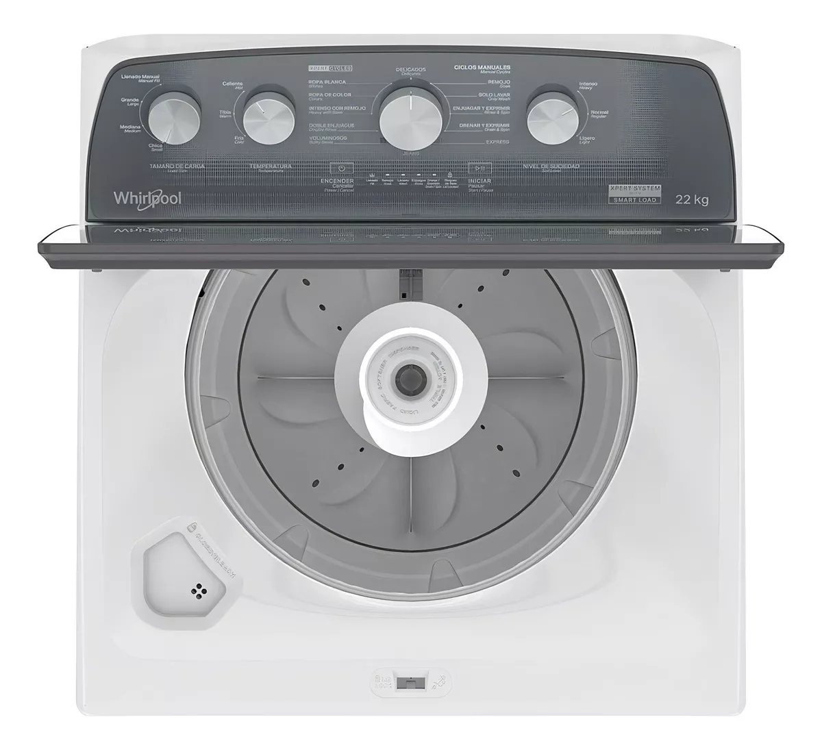 Lavadora Carga Superior Whirlpool 22kg Xpert System
