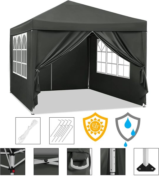 Cenador de carpa para fiestas al aire libre para fiestas de trabajo pesado con dosel