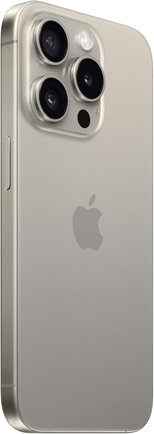 Apple iPhone 15 Pro (128 GB) - Titanio Natural (Reacondicionado)