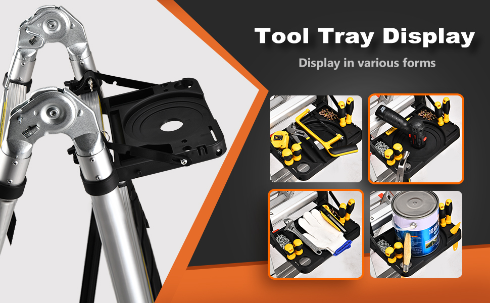 Escalera telesc&oacute;pica Escalera A Escalera de extensi&oacute;n de marco Escalera telesc&oacute;pica RV Escalera