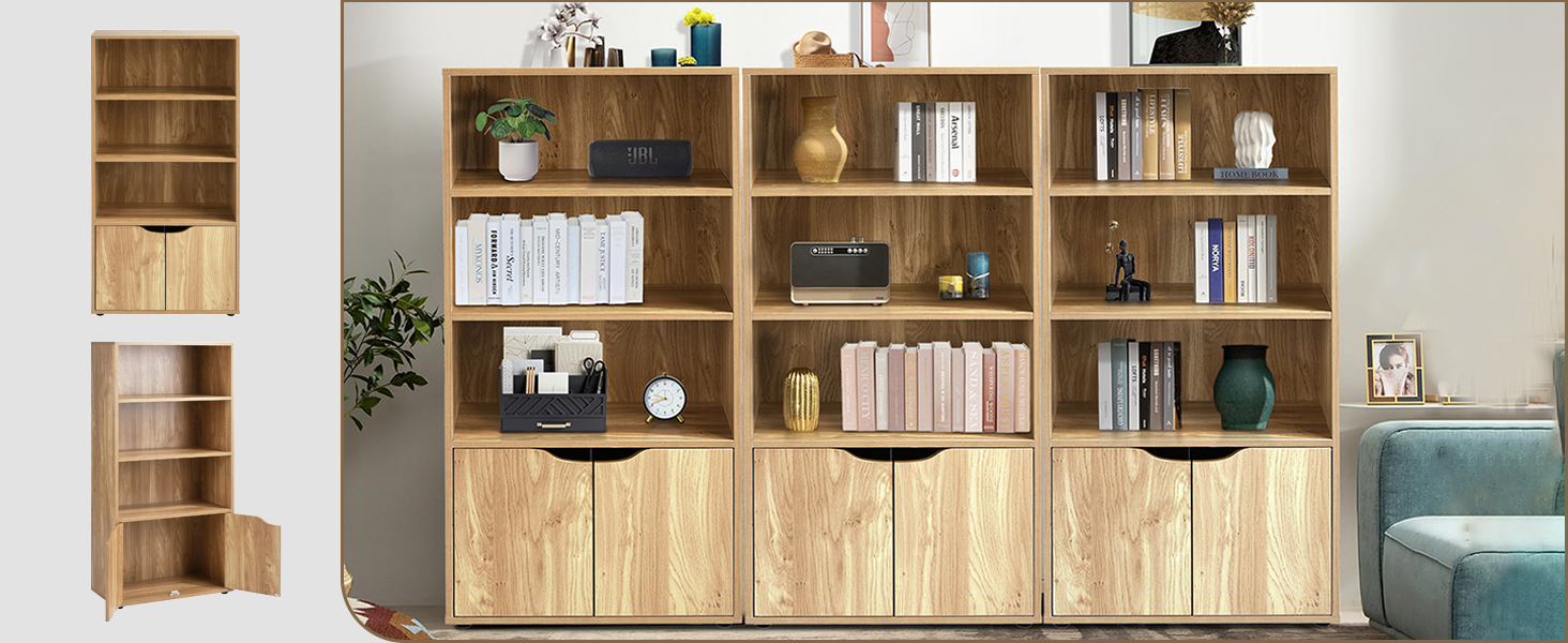 librero de madera solida