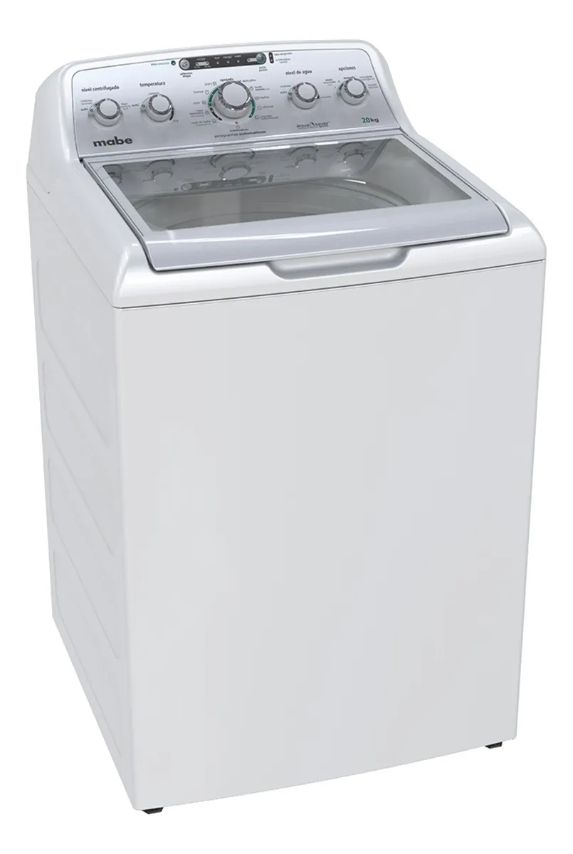 Lavadora automática Mabe hasta 20kg color blanco