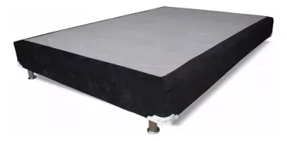 Colchon+box Bio Mattress Matrimonial Platinum Memory Foam Color Negro