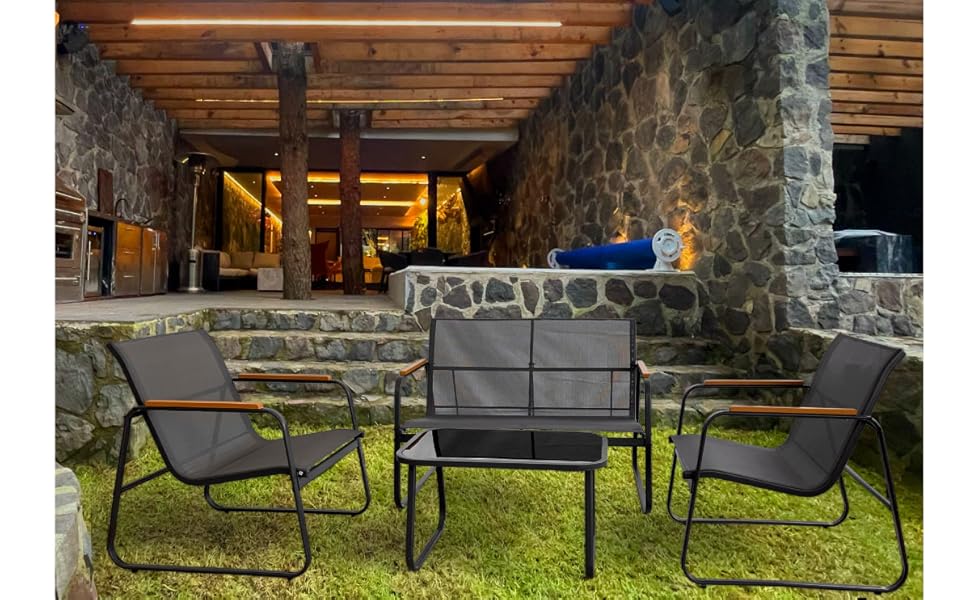 jardin gris