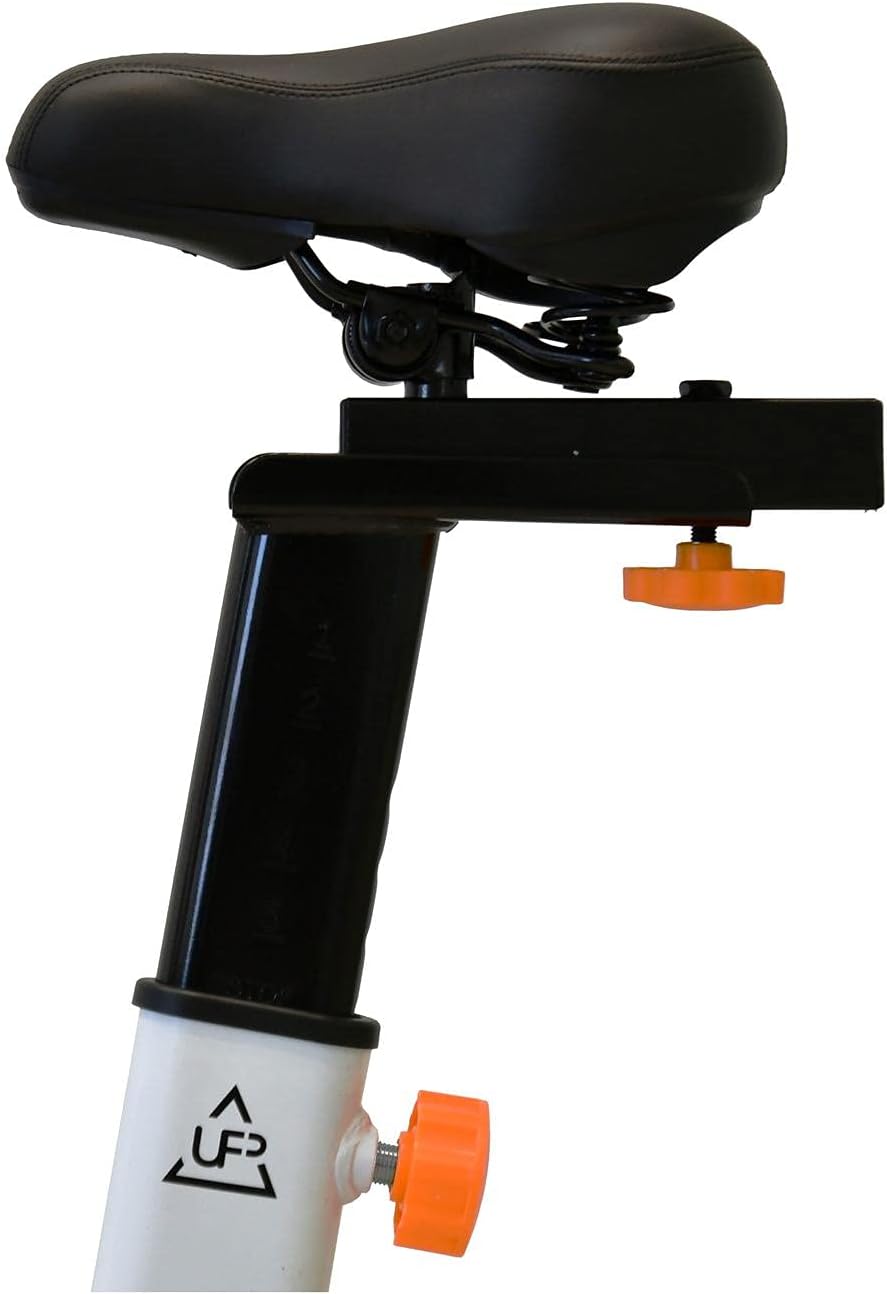 Bicicleta Fija para Spinning UrbanFit Pro Fitness Cardio de 15 Kg – Monitor Electrónico con 7 Funciones – Completamente Ajustable – Bici Fija para Spinning – Entrenamiento Cardio en Casa – Resistente y Fácil de Instalar – Variedad de Colores