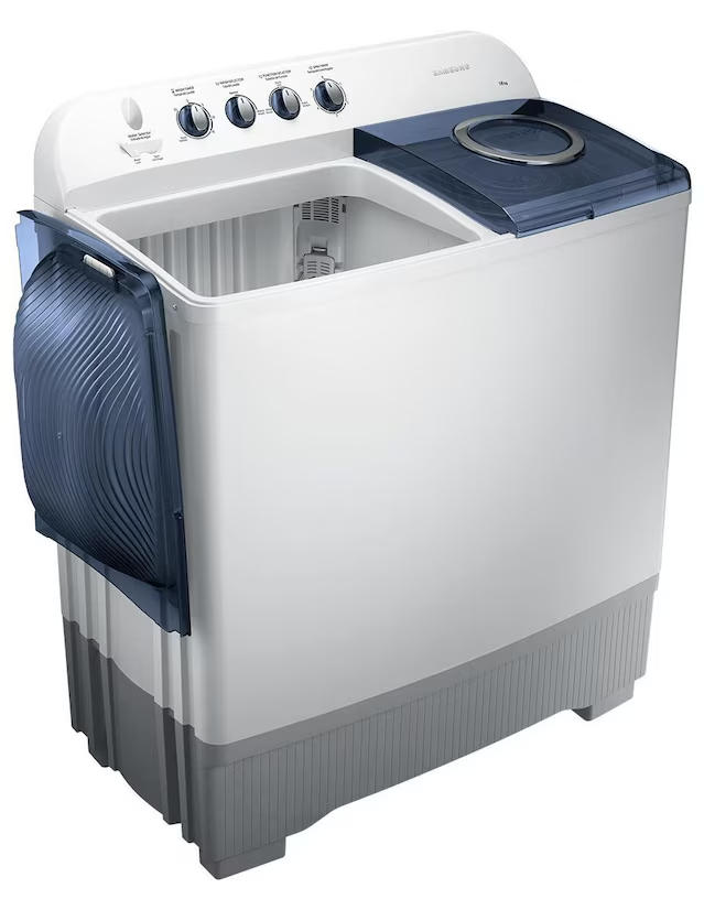 Lavadora doble tina 18 kg semiautomática carga doble carga-WT18K5200MB/AX