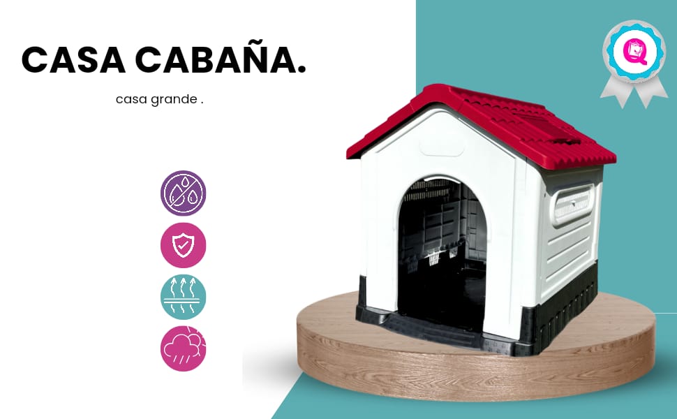 casa para perro grande amplia 