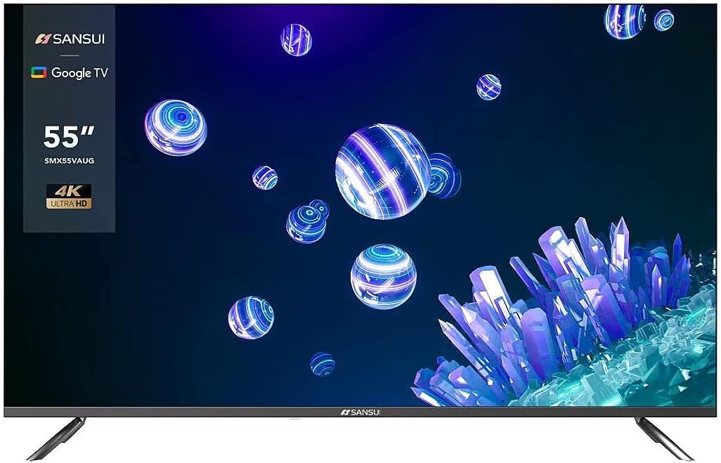 SANSUI Television Google TV, Voice Assistant Smart TV 2023 (43" 4k UHD)