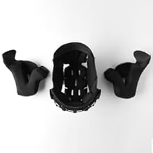ILM Casco modular de cara completa para motocicleta, doble visera abatible, DOT, almohadillas interiores intercambiables y reemplazables