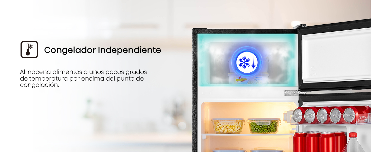 Congelador independiente