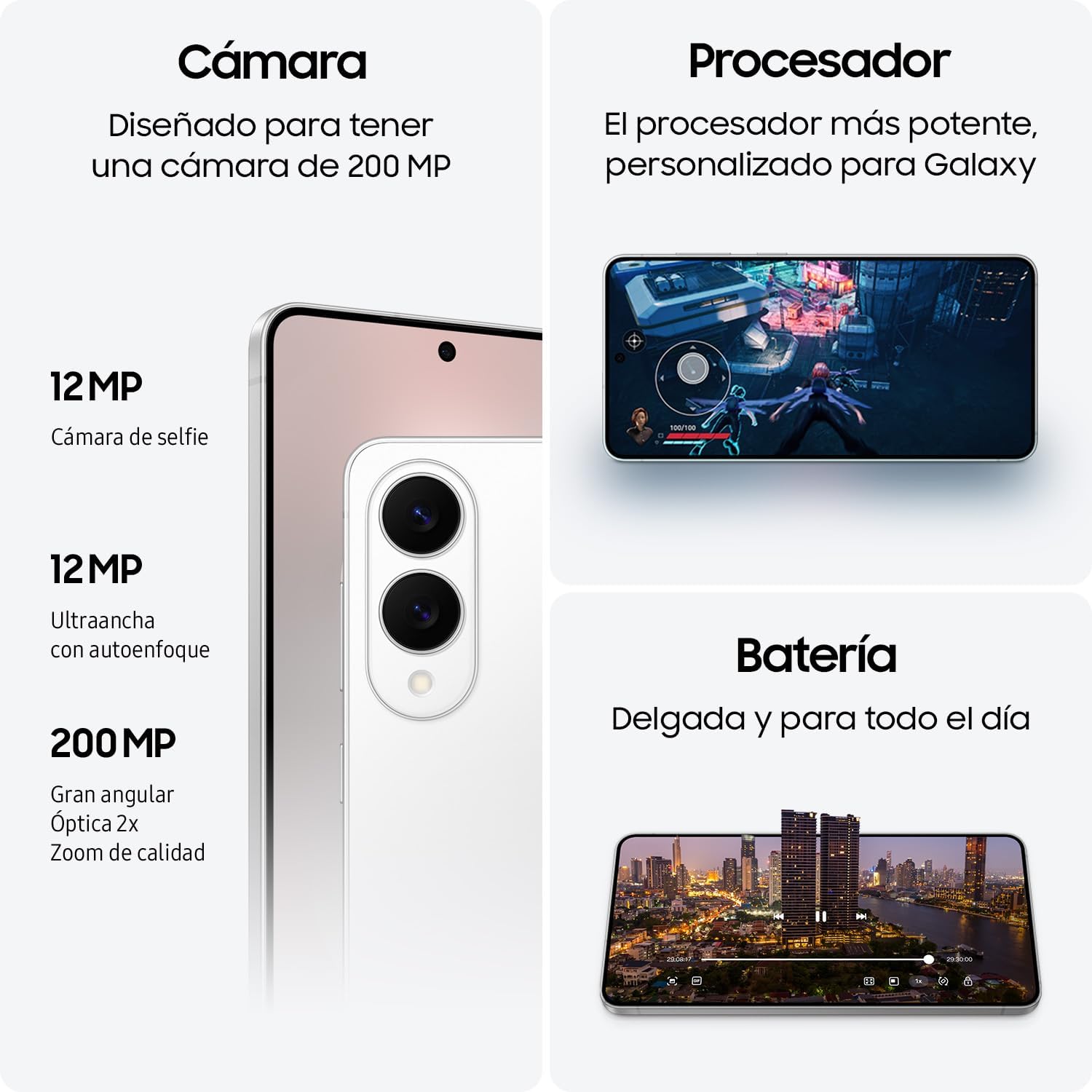 SAMSUNG Celular Galaxy S25 Edge Plata 256GB