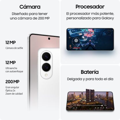 SAMSUNG Celular Galaxy S25 Edge Plata 256GB