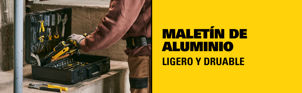 maletin de aluminio