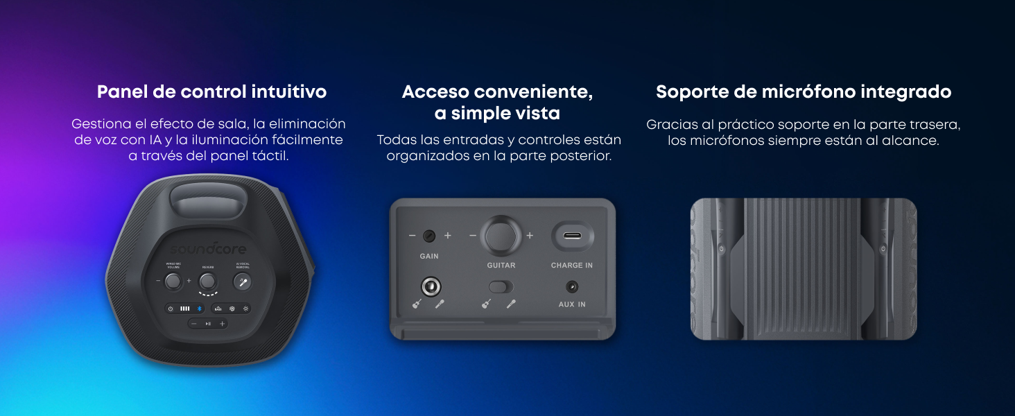 panel de control intuitlvo