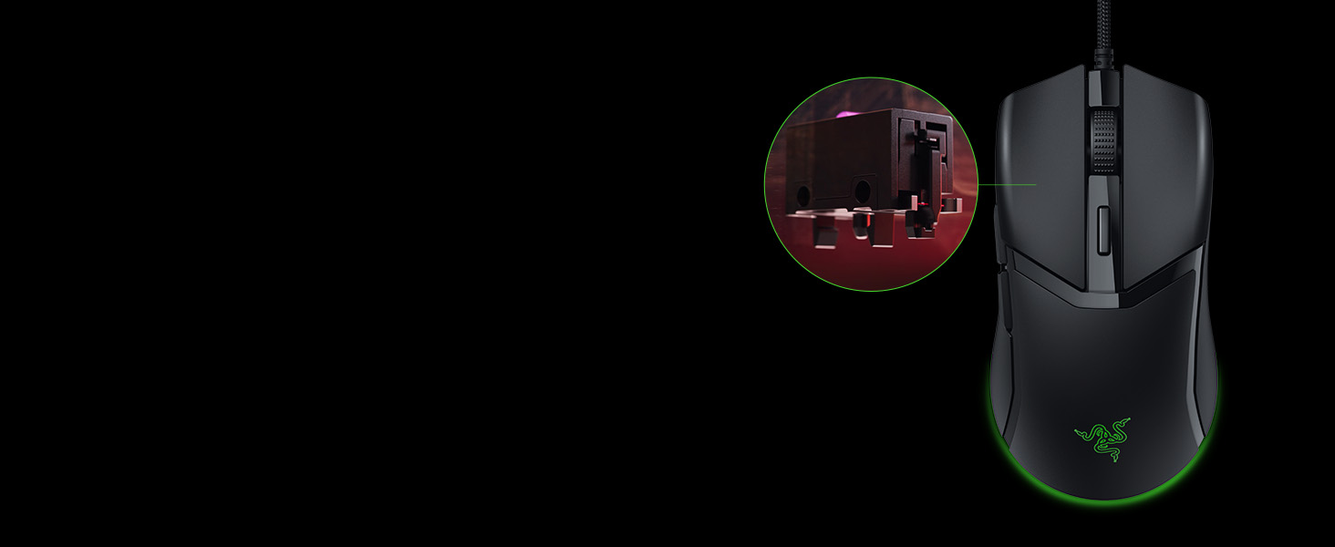 Switches ópticos 3era generación - Razer Cobra Ratón Gaming